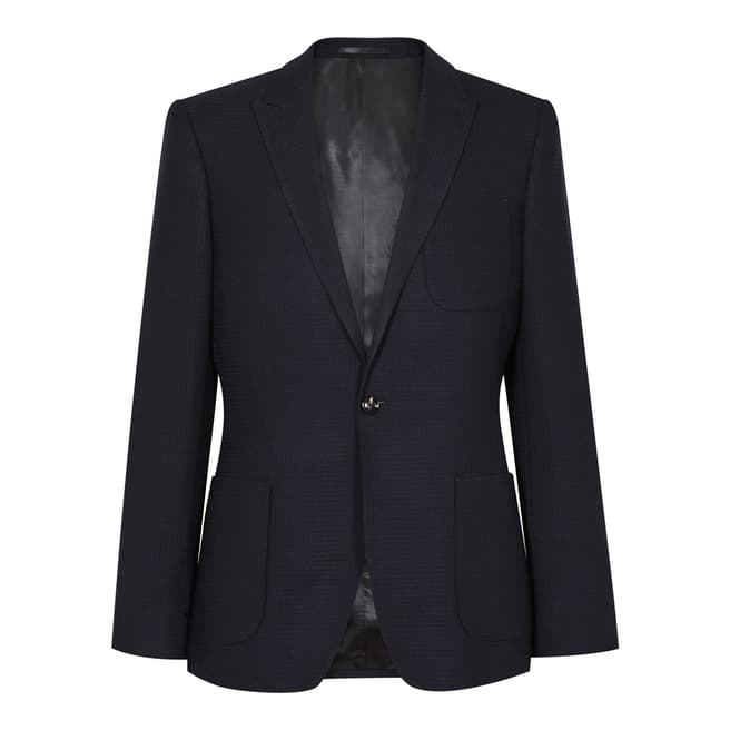 Reiss Navy Reality Modern Fit Suit Jacket
