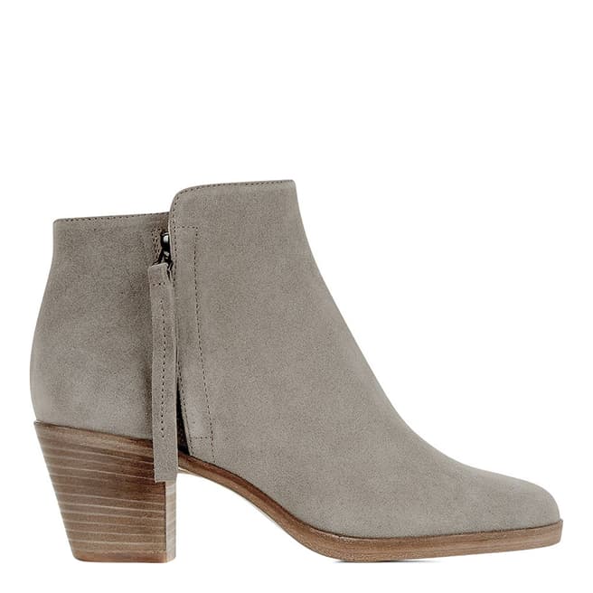 Hobbs London Mink Suede Kim Ankle Boots