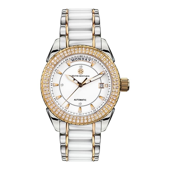 Mathis Montabon Womens Gold/White La Magnifique Watch