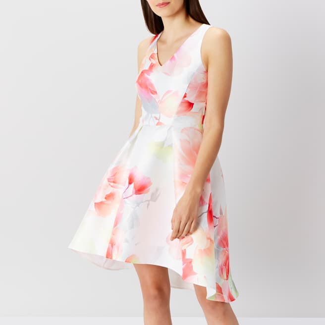 Coast Pink Floral Hove Print Dress