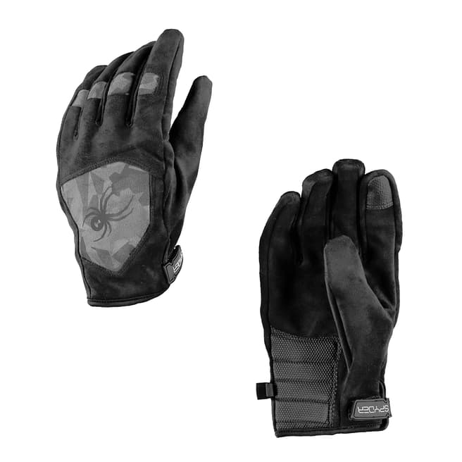 Spyder Mens Graphite Pank-N-Pipe Ski Gloves