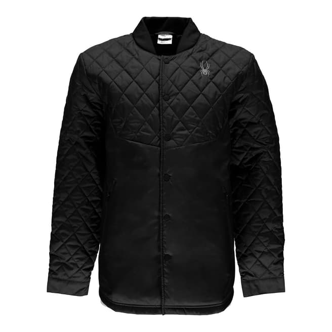 Spyder Black Ouzo Shirt Insulator Jacket