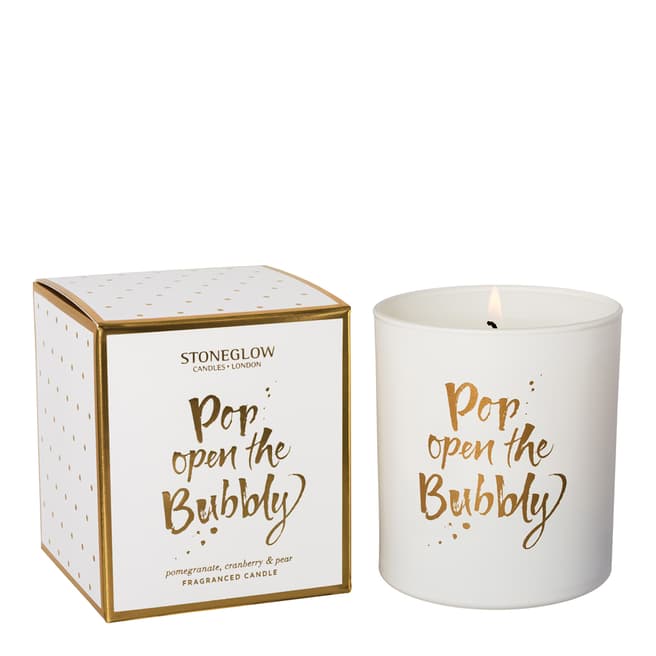 Stoneglow Candles Occasions - Pop Open The Bubbly Tumbler