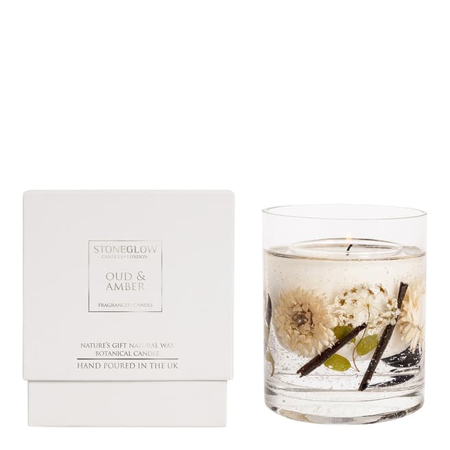 Stoneglow Candles Nature's Gift Oud and Amber Gel Candle