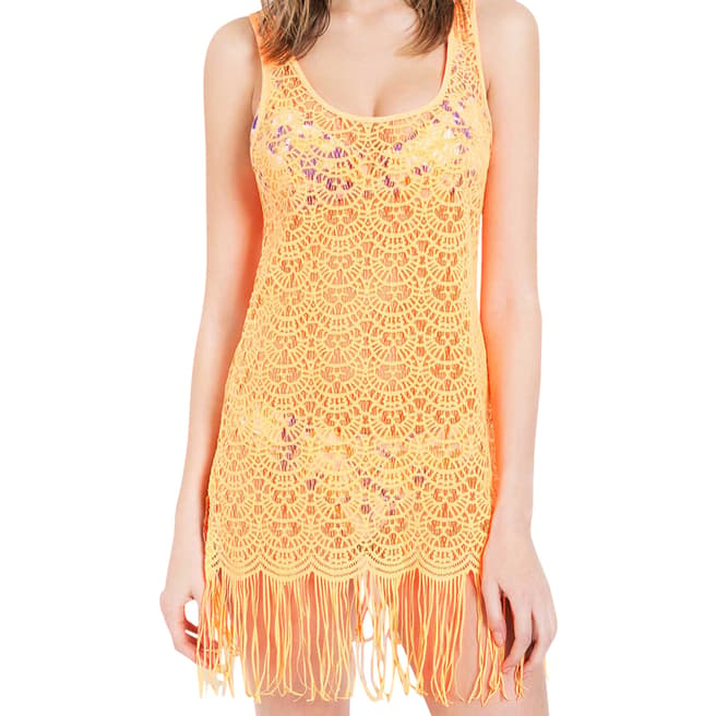 L’Agent by Agent Provocateur Neon Orange Karrie Cover Up
