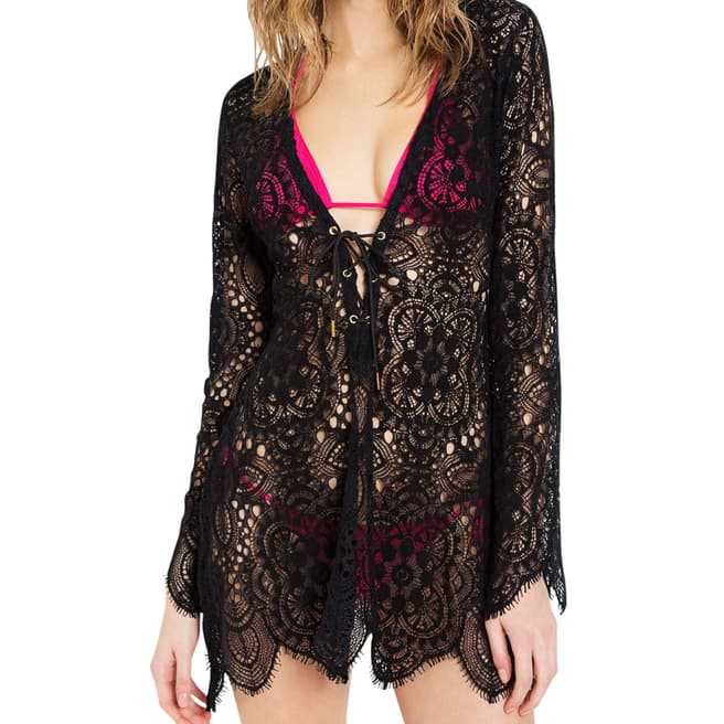 L’Agent by Agent Provocateur Black Aaliyah Cover Up