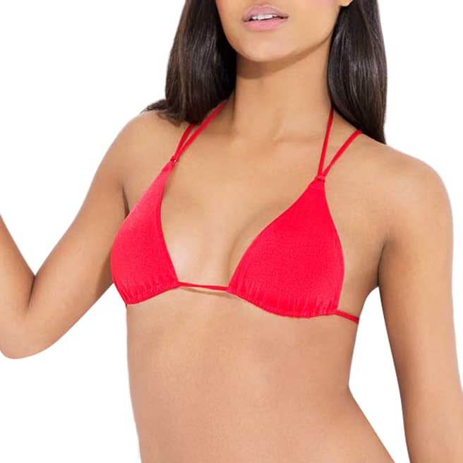 L’Agent by Agent Provocateur Red Robbie Bikini Top