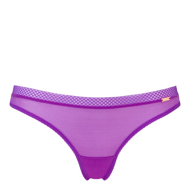 Gossard Purple Glossies Thong