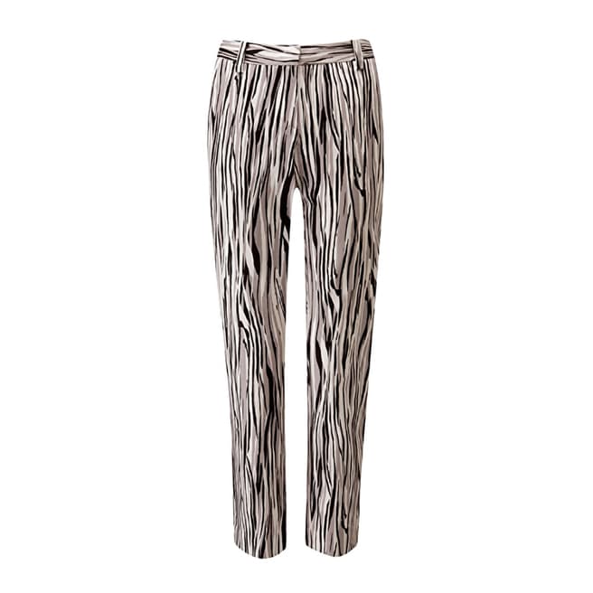 Pure Collection Zebra Print Capri Trousers