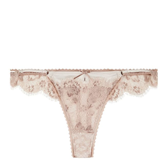 Pleasure State White Label Pale Pink Patience Fleming Thong