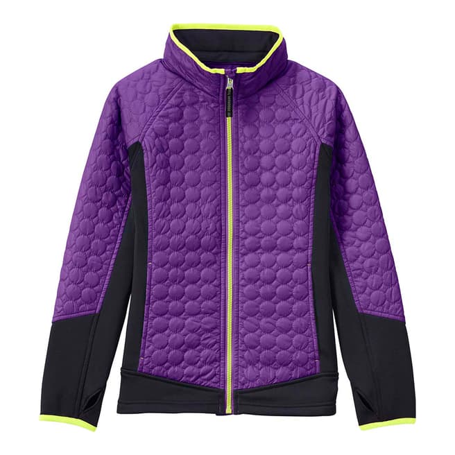 Lands End Little Girl's Purple Primaloft Hybrid Jacket
