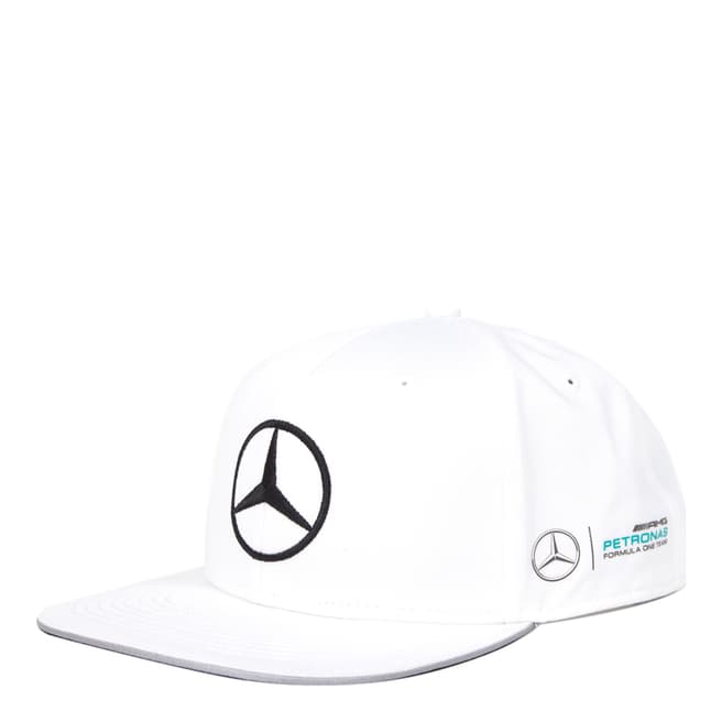 Mercedes AMG-Petronas Motorsport White Flatbrim Cap