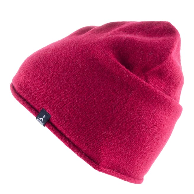 Altidude Deep Red Wool Hat