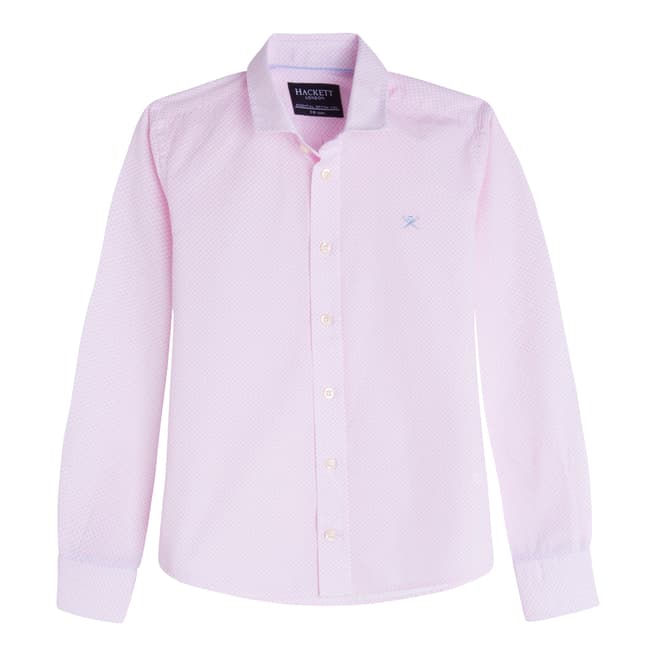 Hackett London Boy's Pink Cotton Shirt