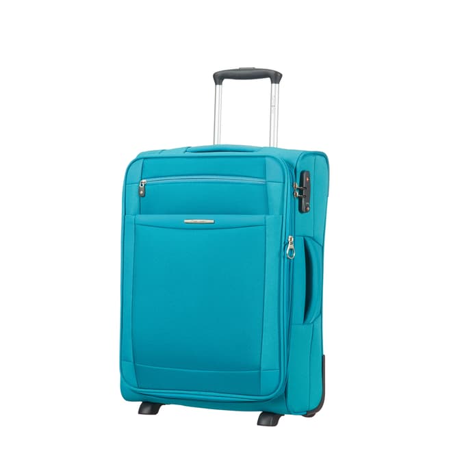 Samsonite Cabin Size Ocean Blue  Dynamo Upright 2 Wheel Upright 55/20 Suitcase