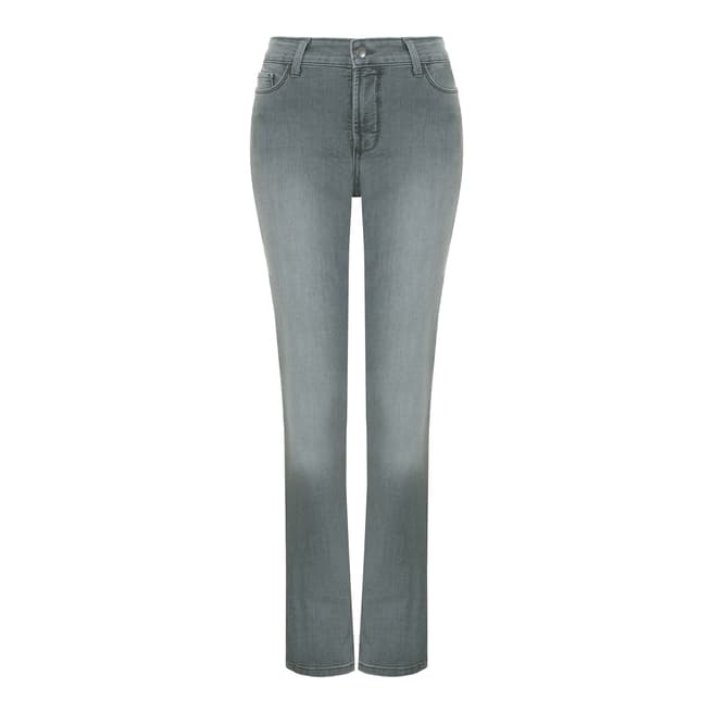 NYDJ Grey Wash Samantha Slim Jeans