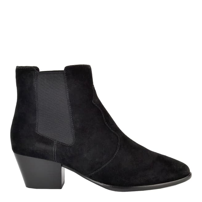 ASH Black Suede Holly Ankle Boots