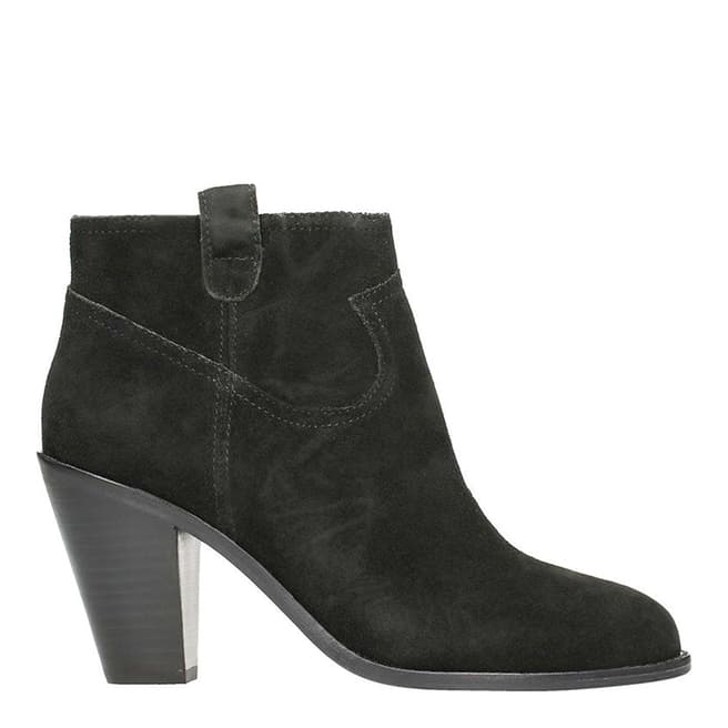 ASH Black Suede Ivana Ankle Boots