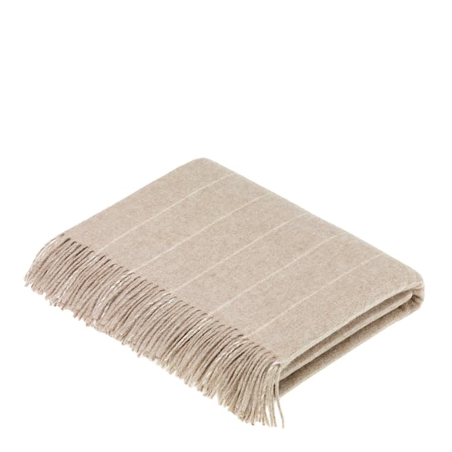 Bronte by Moon Natural Pinstripe Throw