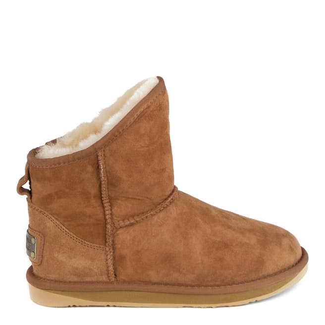Australia Luxe Collective Chestnut Suede Cosy X-Short Boots