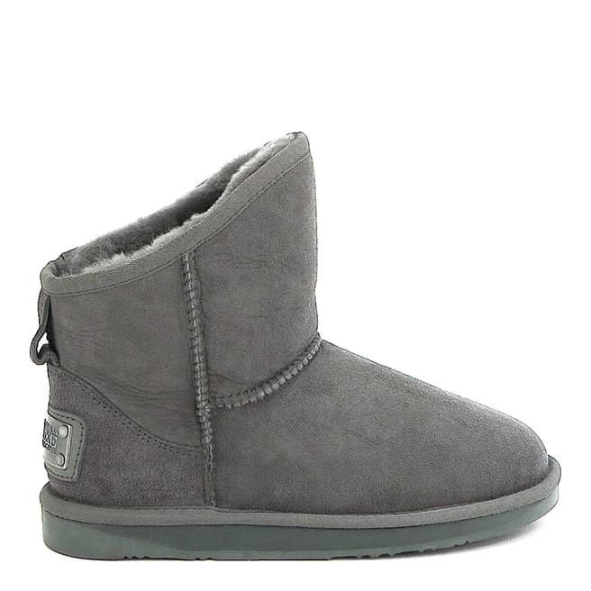 Australia Luxe Collective Grey Suede Cosy X-Short Boots