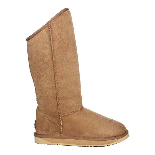 Australia Luxe Collective Chestnut Suede Cosy Tall Boots