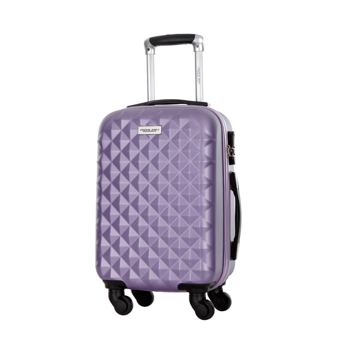 Travel One Purple Edison Spinner Suitcase 55cm