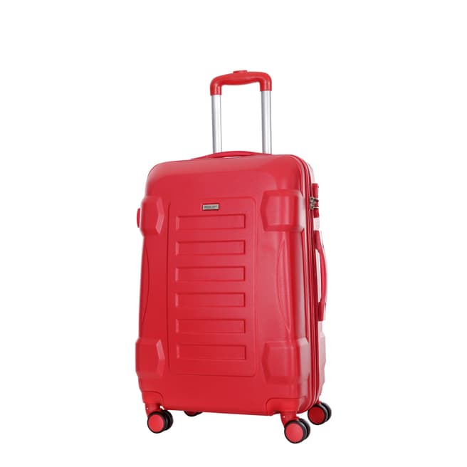 Travel One Red Linden Spinner Suitcase 50cm
