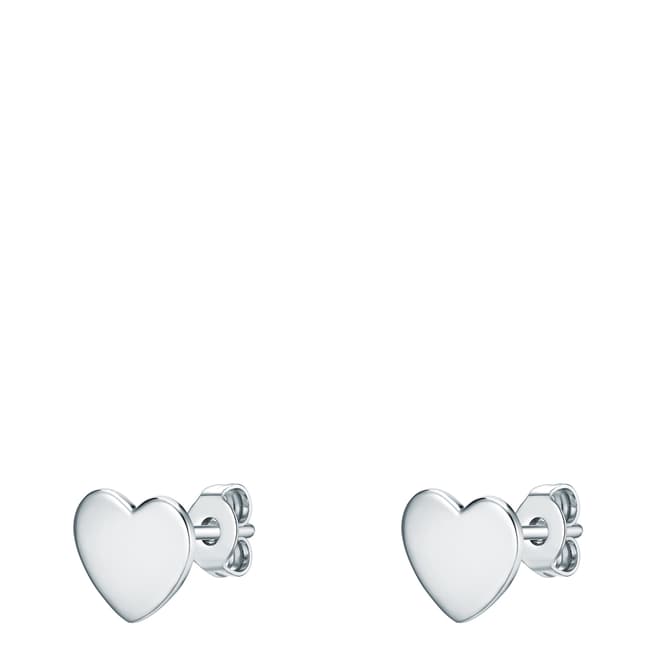 Carat 1934 Silver Heart Earringss