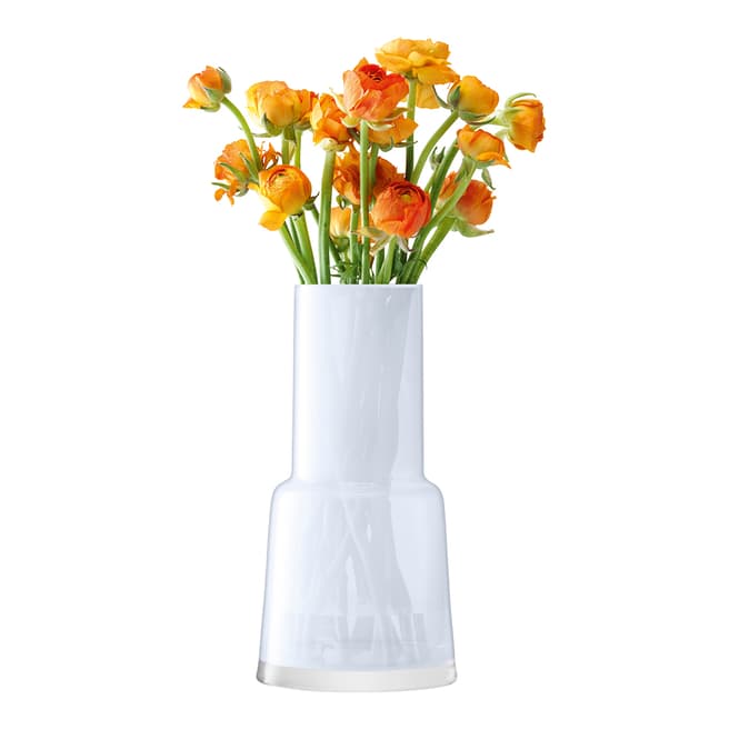 LSA Opaline Chimney Vase H25cm