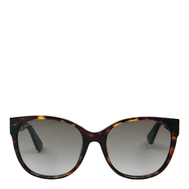 Gucci Women's Brown Sunglasses 56mm