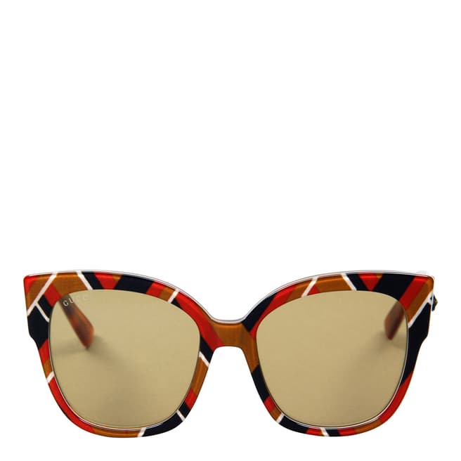 Gucci Women's Multi Coloured Sunglasses 55mm