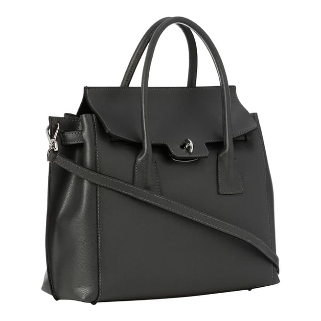 Giorgio Costa Grey Leather Handbag