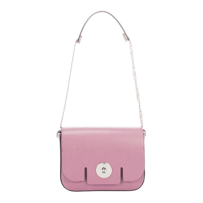Giorgio Costa Pink Leather Shoulder Bag