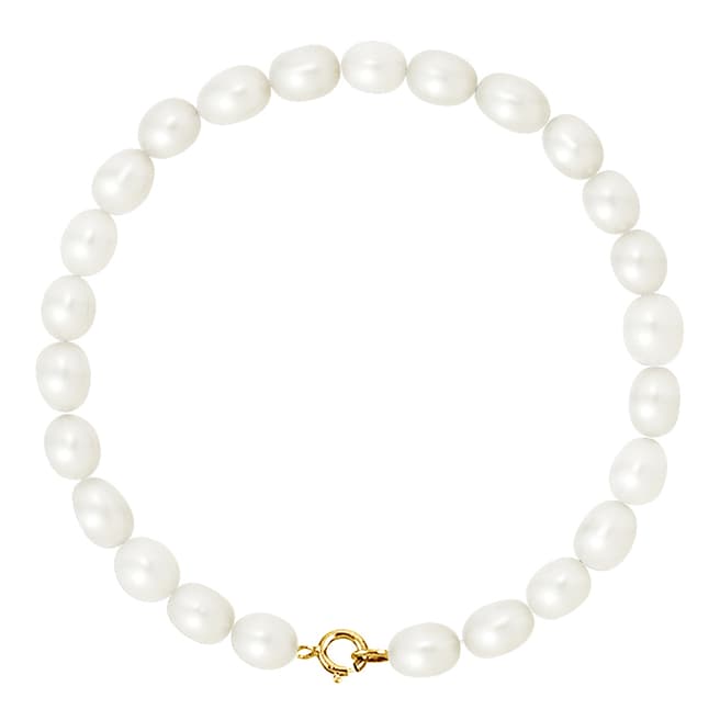 Mitzuko Yellow Gold Pearl Bracelet