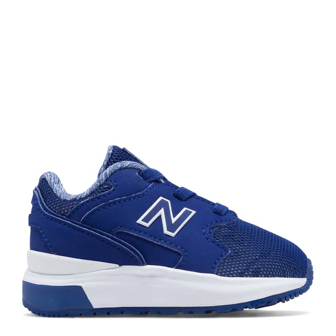 New Balance Infant Blue Mesh Sneakers