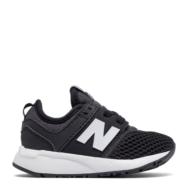 New Balance Infant Black Classic Sneakers