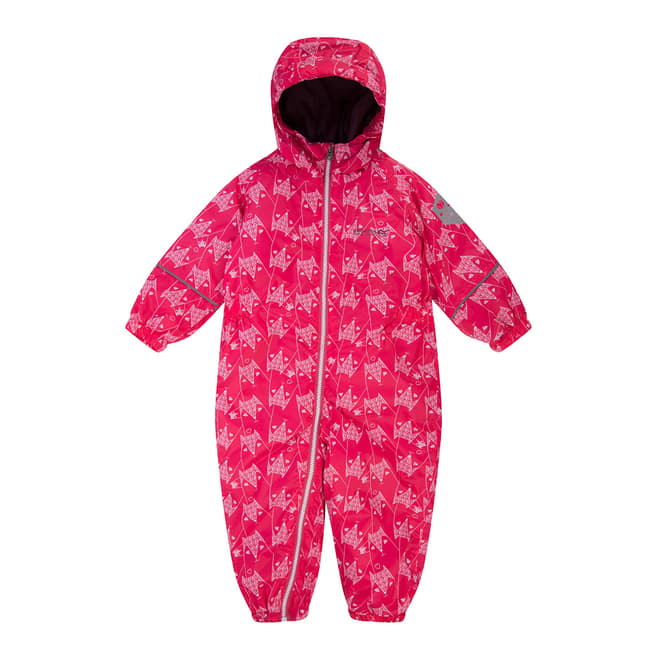 Regatta Pink Fox Printed All-In-One Suit