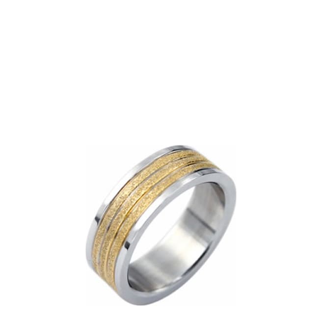Stephen Oliver Gold And Silver Band Ring