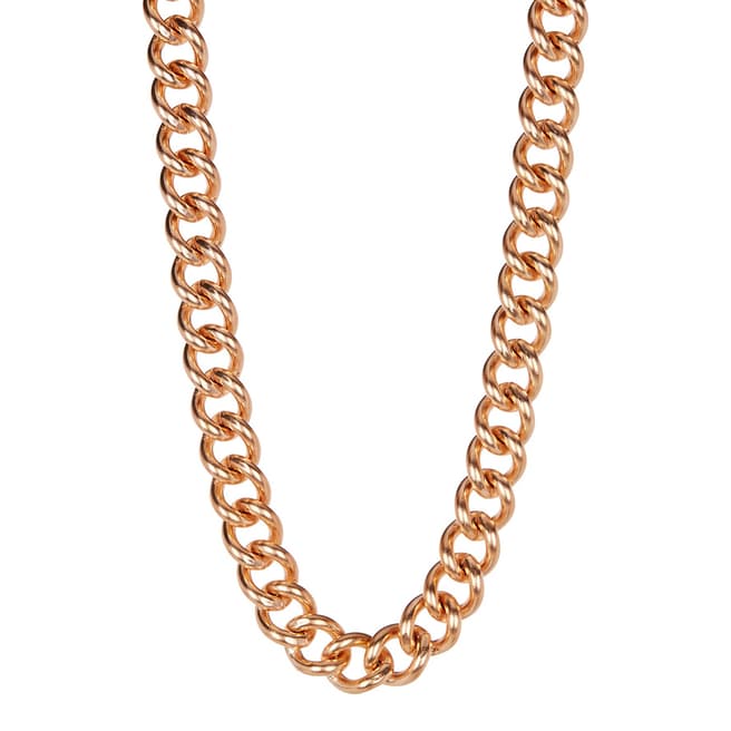 Stephen Oliver Rose Gold Cable Necklace