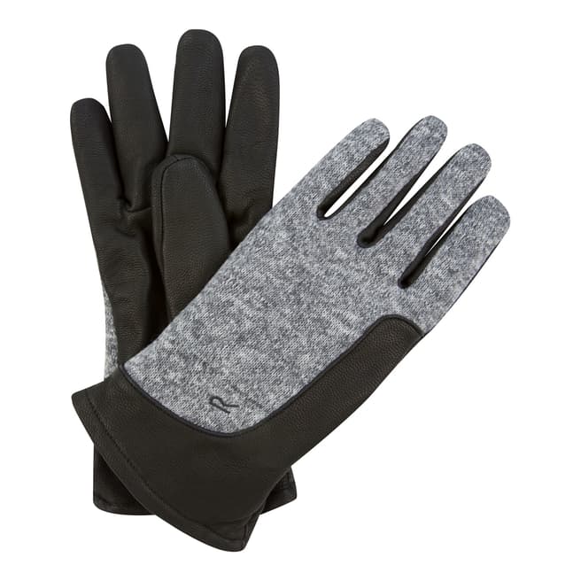 Regatta Men's Black/Grey Gerson Gloves