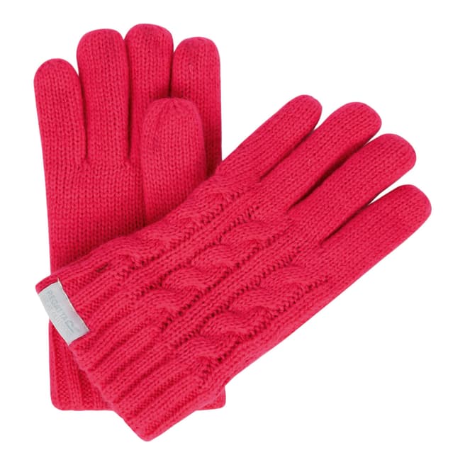 Regatta Bright Pink Kids Multimix Gloves