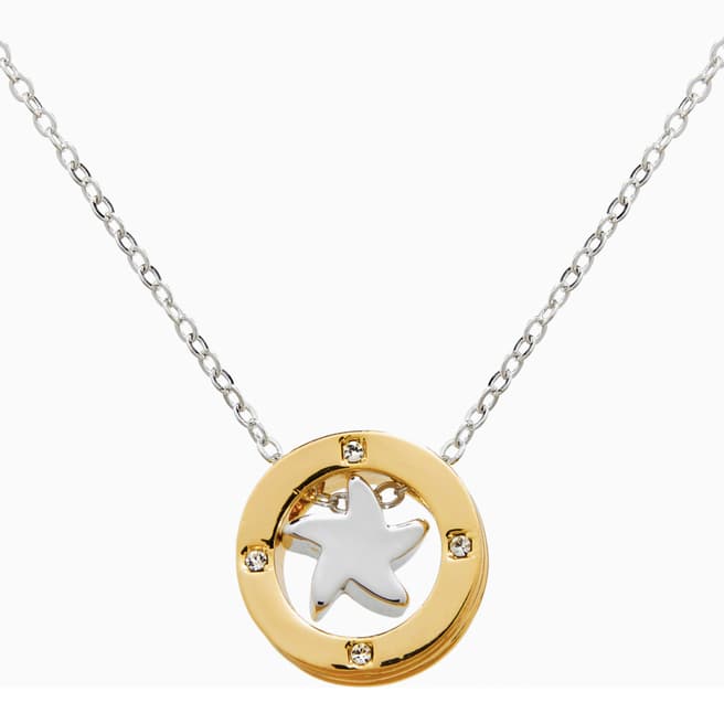 MUSAVENTURA Silver And Gold Star Necklace