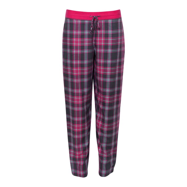 Cyberjammies Pink Bella Woven Check Pyjama Pant