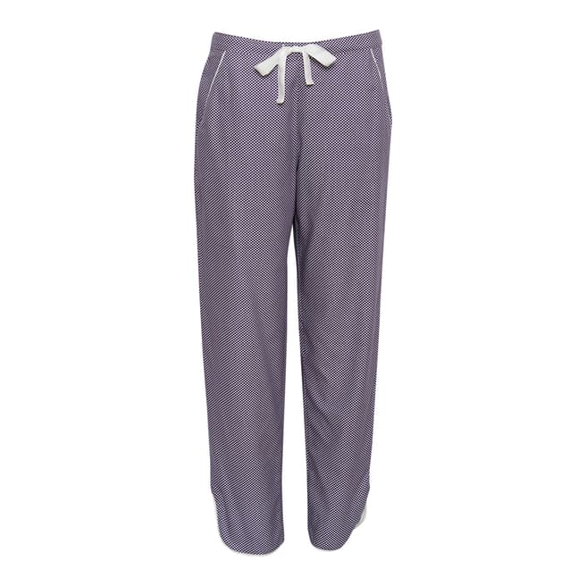 Cyberjammies Purple Abigail Woven Spot Print Pyjama Pant