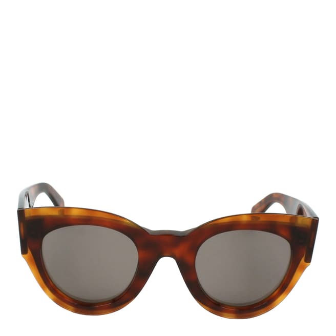 Celine Women's Tortoise Petra Sunglasses 48mm