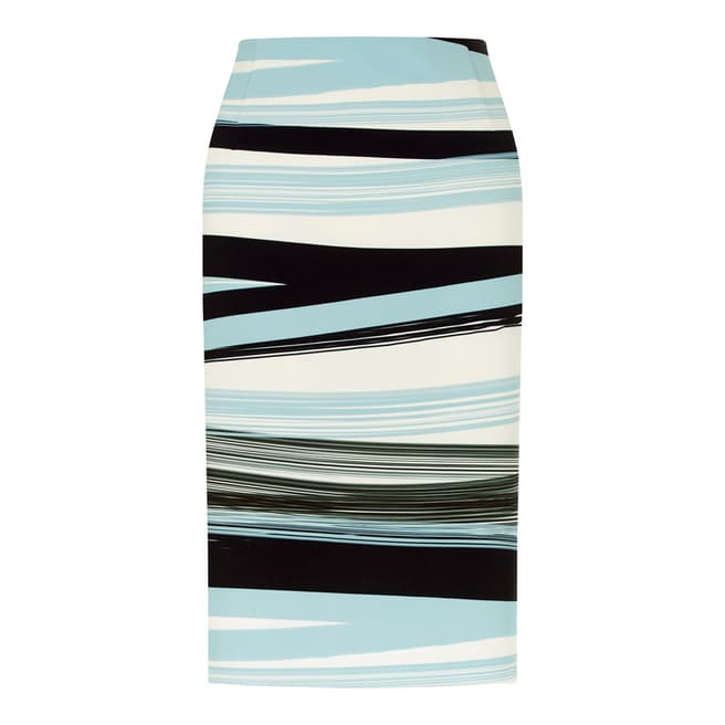 Fenn Wright Manson Blue Stripe Madrid Skirt