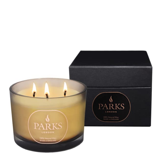 Parks London Brown Moods Special Edition Three Wick Candle