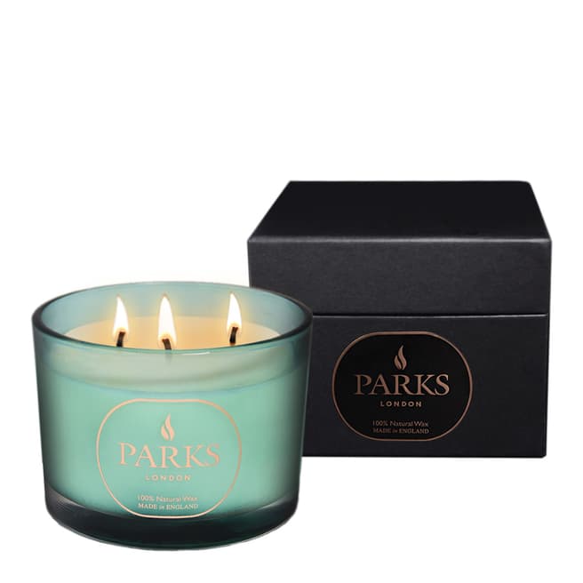 Parks London Turquoise Moods Special Edition Three Wick Candle
