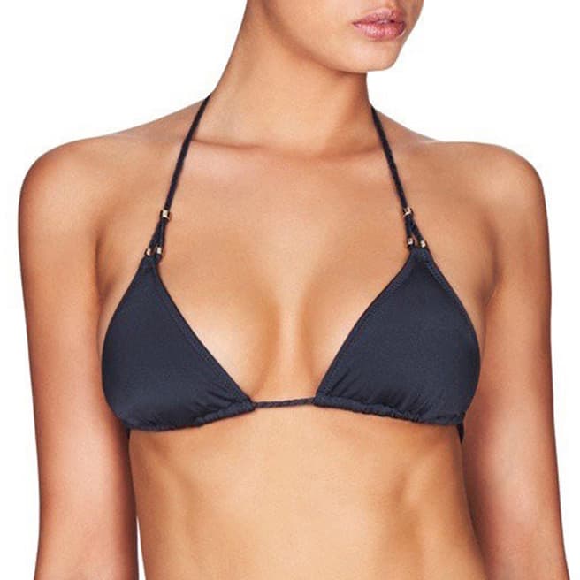 Heidi Klum Intimates Charcoal Sun Muse Shimmers Triangle Top